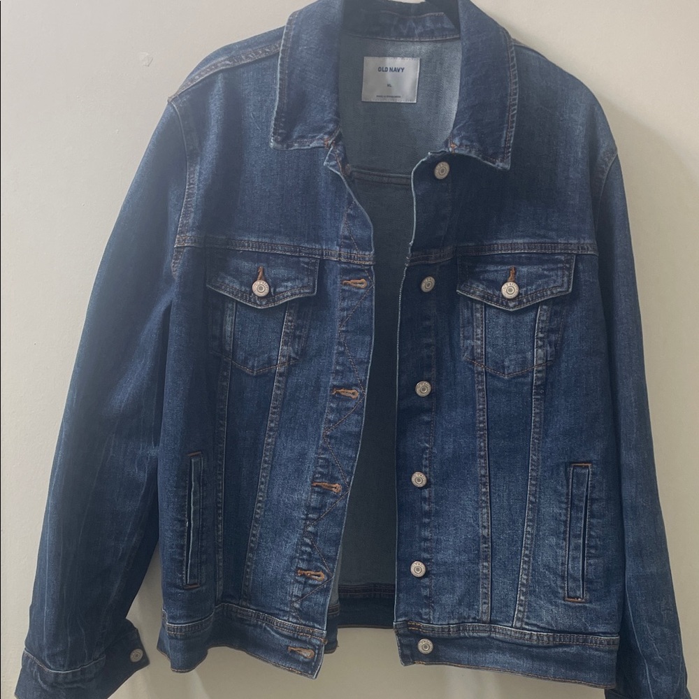 Old Navy Dark Blue Denim Jacket